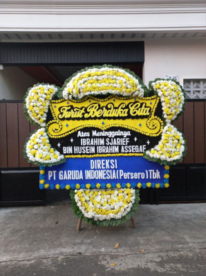 Papan Bunga Duka di Suka Bangun