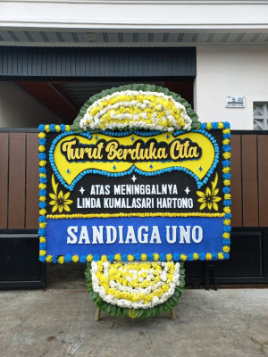 Papan Bunga Duka di Suka Bangun